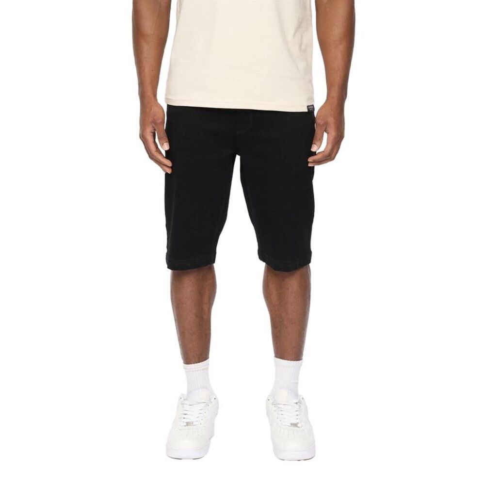 Crosshatch Mens Hammersmith Denim Shorts / Black Wash